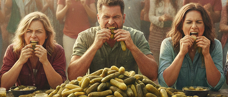 Pickle Eating Contest